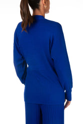 MAGLIA AUTUNNO/INVERNO DONNA  BLU